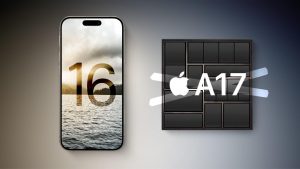 iPhone 16 vedle čipsetu A17, kterým nejspíše nebude osazen