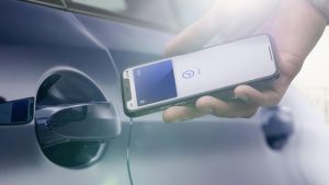 iPhone umí odemknout auto BMW