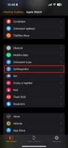 Návod na nastavení AssistiveTouch na Apple Watch