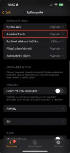 Návod na nastavení AssistiveTouch na Apple Watch