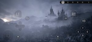 Resident Evil Village na iPhonu, snímek obrazovky