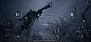 Resident Evil Village na iPhonu, snímek obrazovky