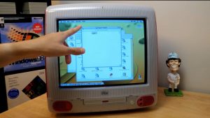 Dotykový počítač iMac G3 z roku 1999