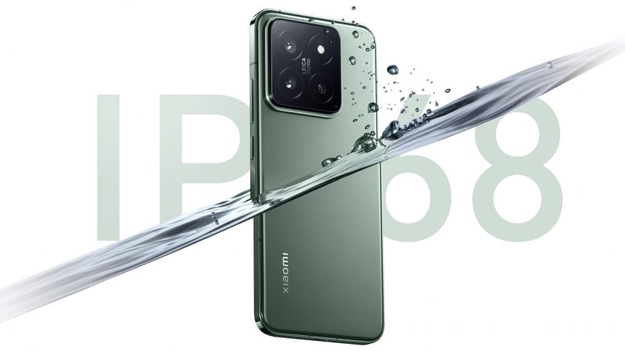 Xiaomi 14, odolnost IP68