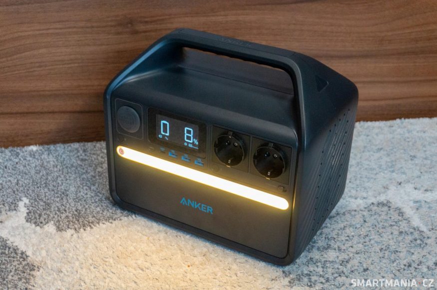 Aktivní LED osvětlení u Anker 535