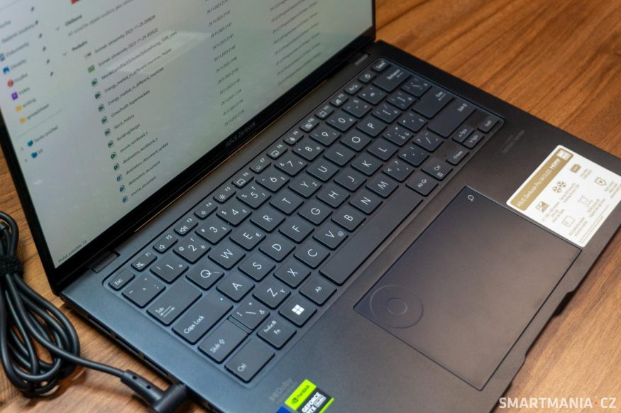 Klávesnice notebooku Asus Zenbook Pro 14 OLED