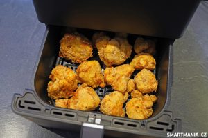 Hotový květák v horkovzdušné fritéze