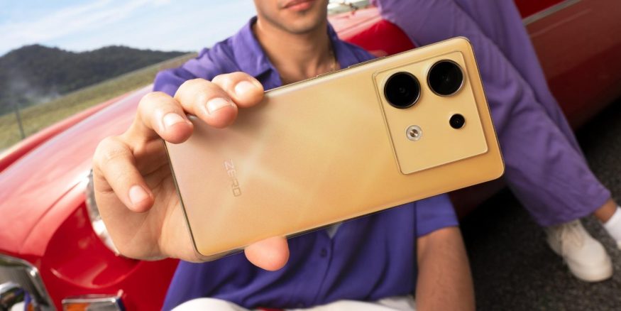 Infinix Zero 30 na oficiálním snímku