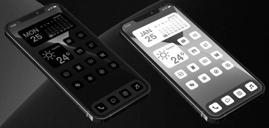 Balíček ikonek s názvem Monochromatic Radiance