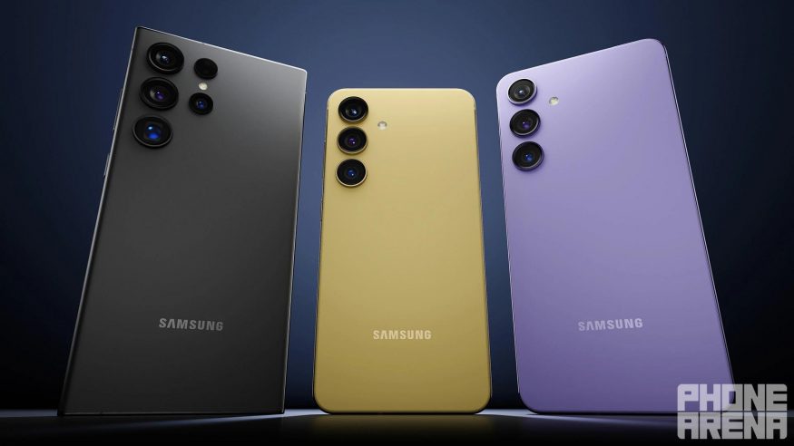 Řada Samsung Galaxy S24 na neoficiálních renderech