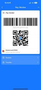 Ukázka aplikace Alipay