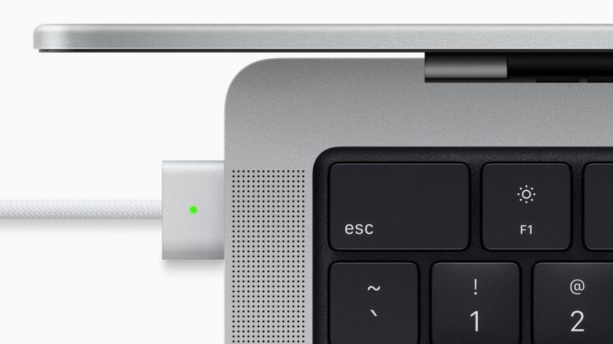 MagSafe port u MacBooku Pro
