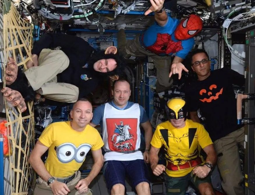 Halloween na ISS, 2017