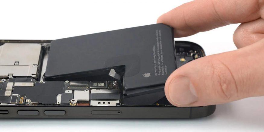 Baterie chytrého telefonu Apple iPhone