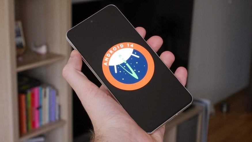 Android 14 na Pixelu 8
