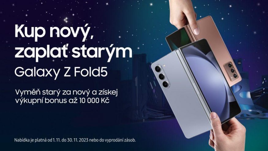 Promo banner k akci Samsung Black Friday