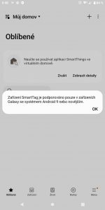 SmartTag 2 vyžaduje telefon Samsung a Android 9+