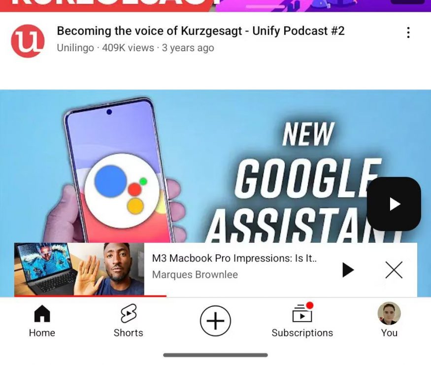 Záhadné tlačítko na serveru YouTube