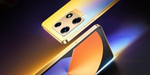 Smartphone Infinix Note 30 na propagačním snímku