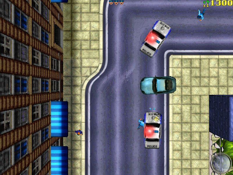 Screenshot z prvního dílu dnes už legendární série Grand Theft Auto