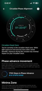 Aplikace k prstenu Ultrahuman Ring Air