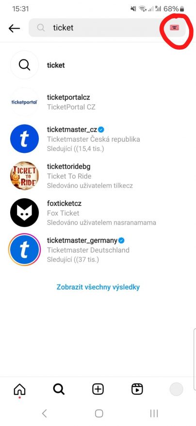 Pozvánka do aplikace Threads