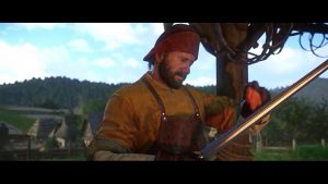 Screenshot ze hry Kingdom Come Deliverance na Nintendo Switch