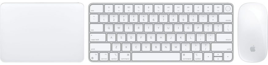 Trackpad, klávesnice a myš od Applu
