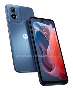 Moto G Play 2024 na tiskovém snímku