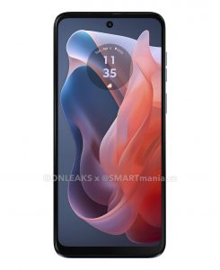 Moto G Play 2024 na tiskovém snímku