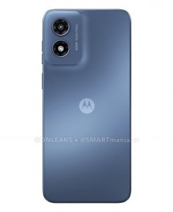 Moto G Play 2024 na tiskovém snímku