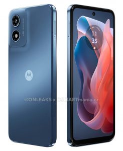 Moto G Play 2024 na tiskovém snímku