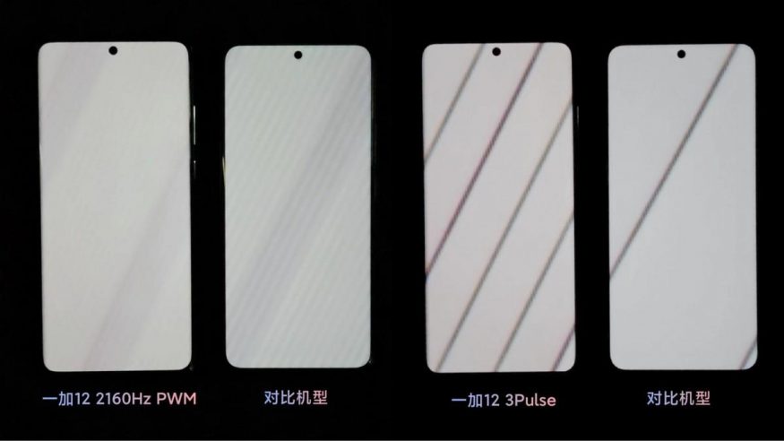 Měření hodnot jasu displeje displeje OnePlus 12