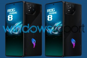ROG Phone 8 a 8 Pro na uniklém tiskovém snímku