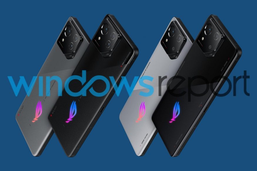 ROG Phone 8 a 8 Pro na uniklém tiskovém snímku