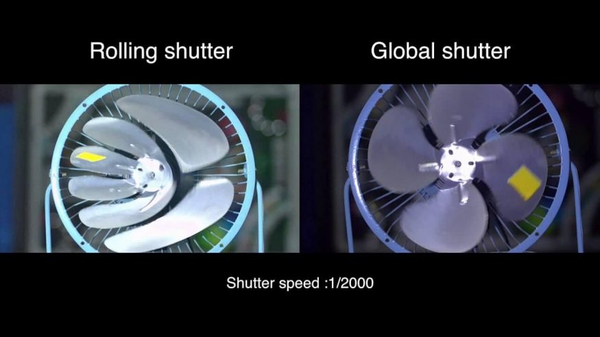 Rolling Shutter vs. Global Shutter