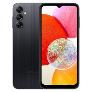 Samsung Galaxy A14 v černé barvě