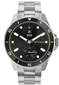Hodinky Withings ScanWatch Nova v zelené barvě