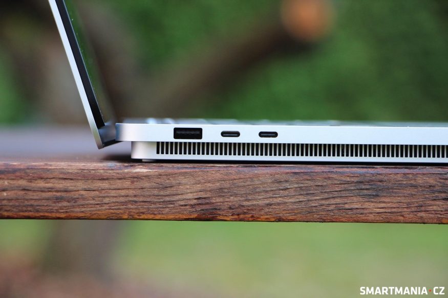 Portová výbava počítače Surface Laptop Studio 2