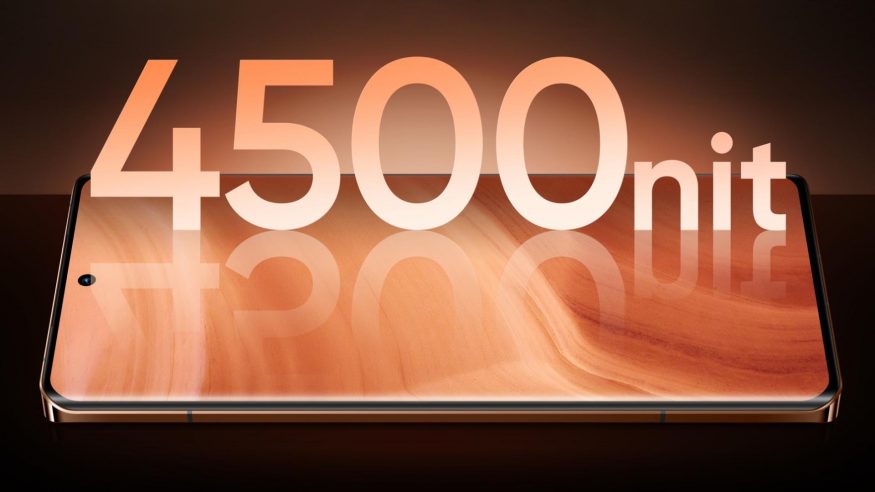 Realme GT5 Pro, detail na displej