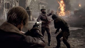 Ukázka ze hry Resident Evil 4