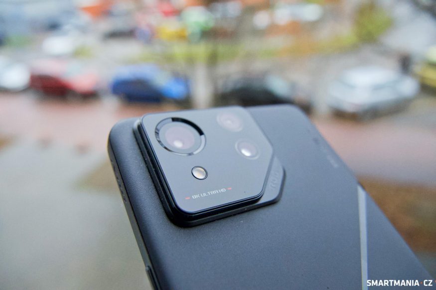 Detail fotoaparátu telefonu Asus ROG Phone 8 Pro