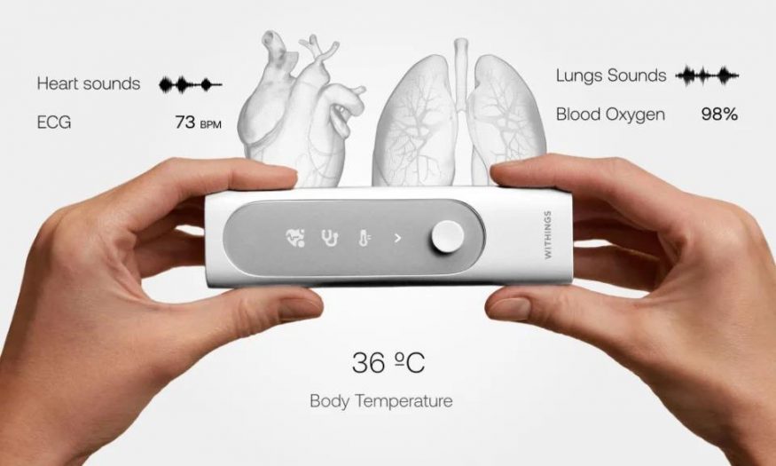 Zařízení Withings BeamO k měření zdravotnických veličin