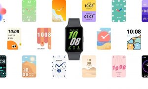 Galaxy Fit 3 na tiskovém snímku