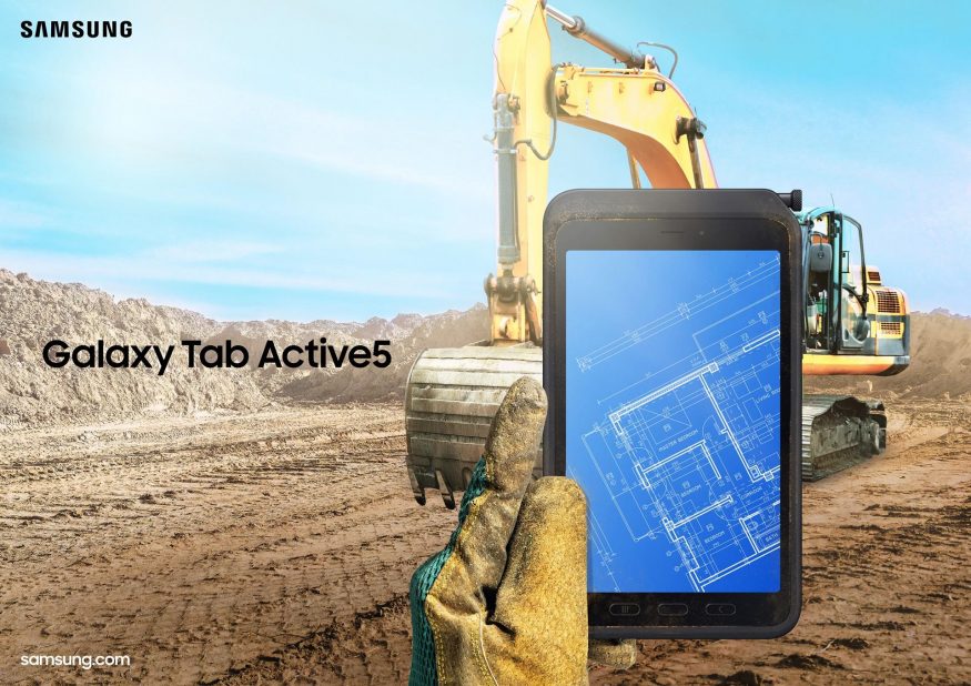 Odolný tablet Samsung Galaxy Tab Active5 4