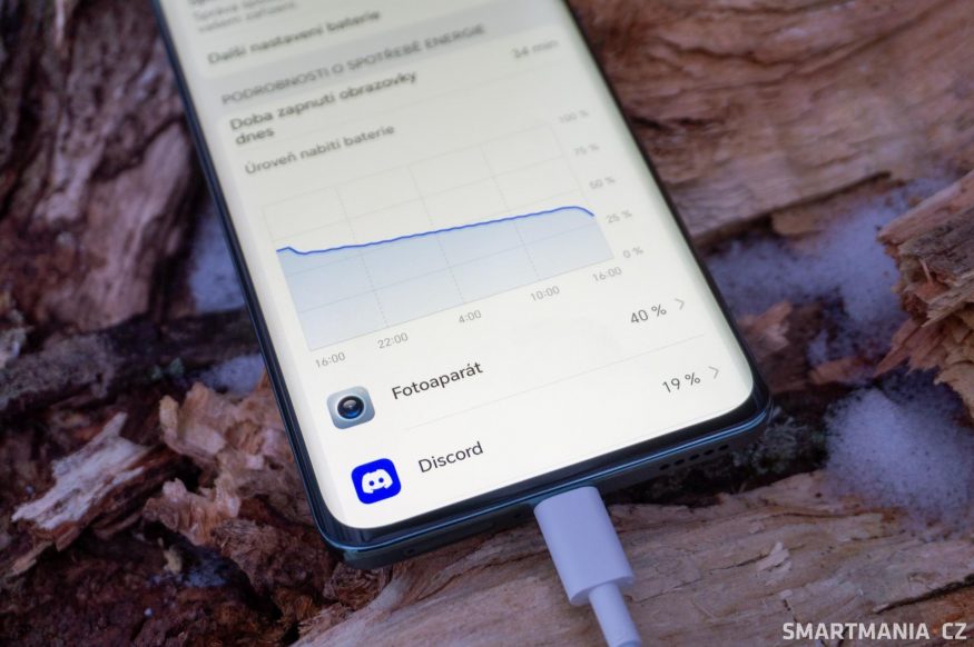 Zobrazení výdrže baterie telefonu Honor Magic 6 Lite