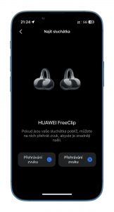 Mobilní aplikace Huawei AI Life