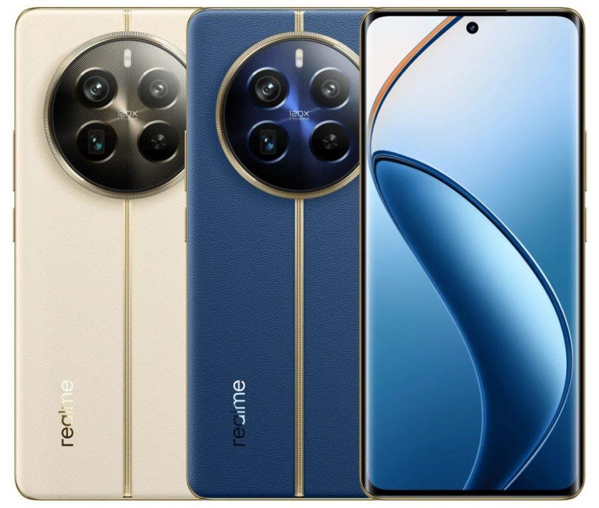 Realme 12 Pro+ na tiskovém snímku