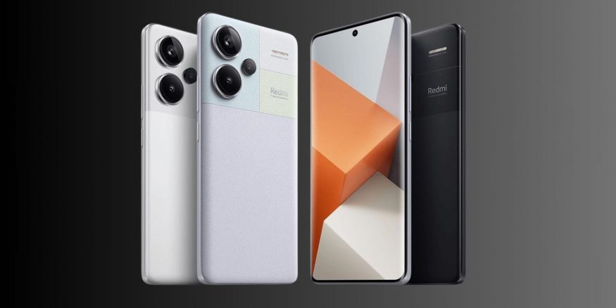 Telefony Redmi Note 13 Pro na propagačním snímku
