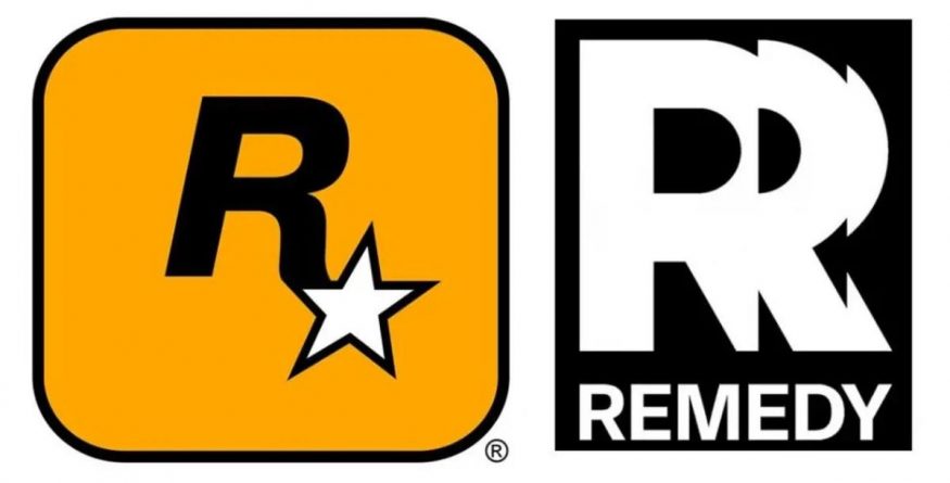 Loga společností Rockstar a Remedy